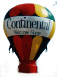 35 ft. advertising balloon with business logo